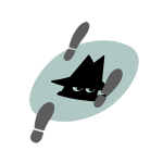 Floor sticker